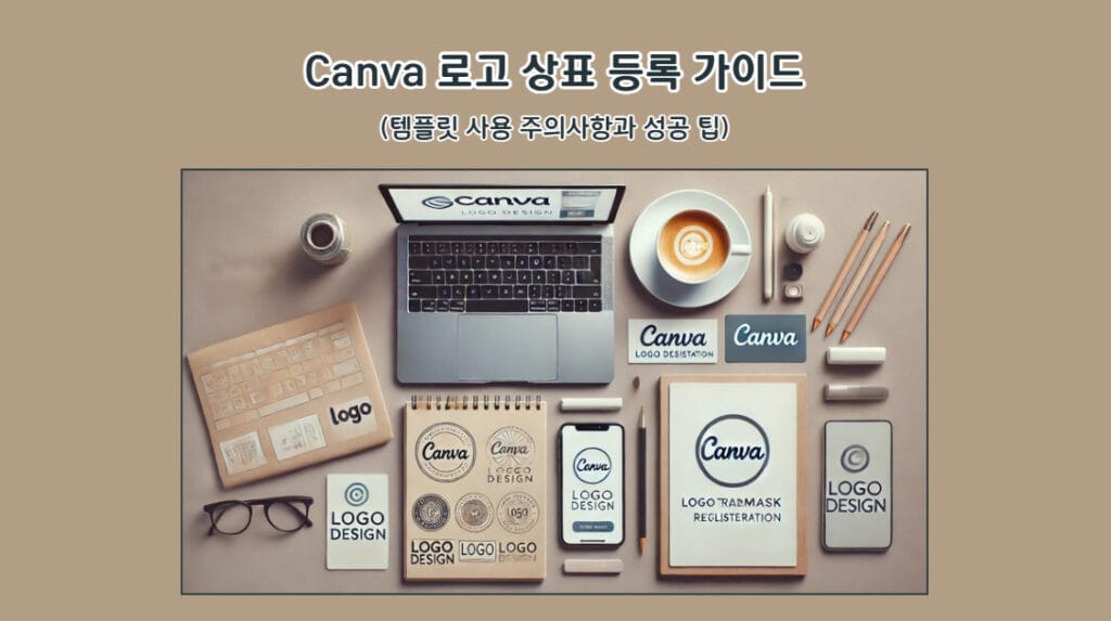 Canva 로고 상표 등록 가이드: 템플릿 사용 주의사항과 성공 팁