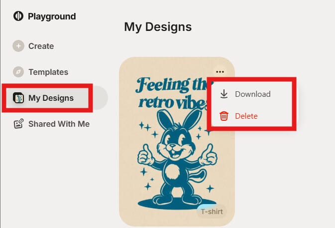 Playground AI 내 디자인