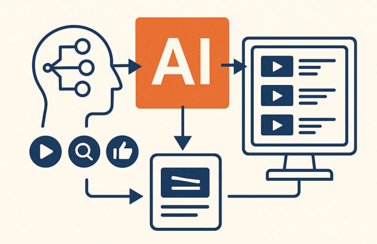 AI 추천 알고리즘의 작동 원리 요약